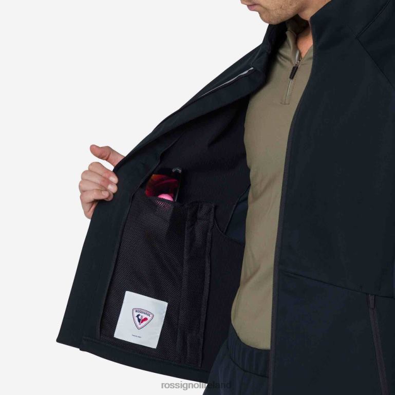 Rossignol Tops Men Soft Shell Jacket Black 62R6R329