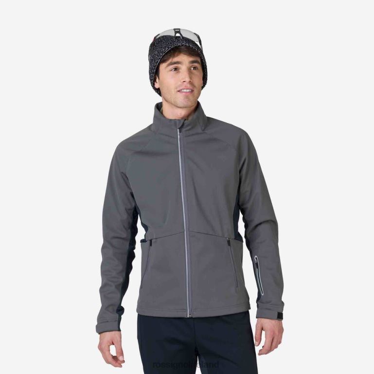 Rossignol Tops Men Soft Shell Jacket Onyxgrey 62R6R516