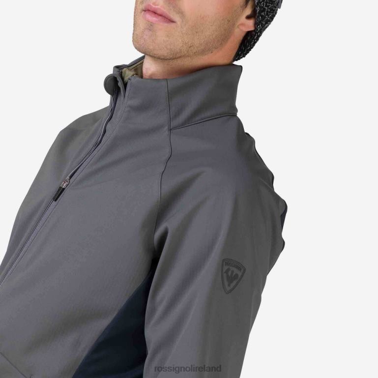 Rossignol Tops Men Soft Shell Jacket Onyxgrey 62R6R516