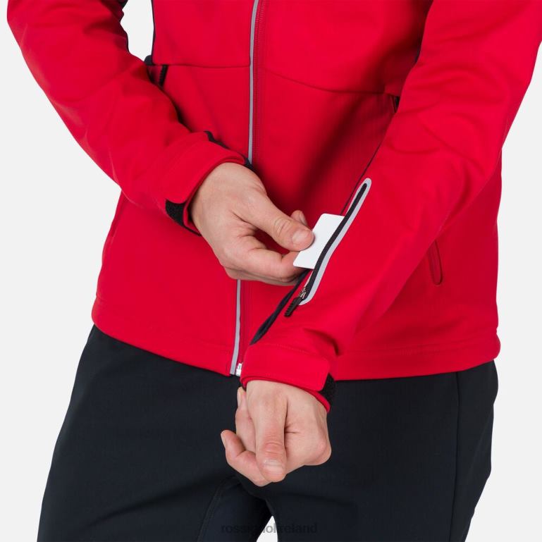 Rossignol Tops Men Soft Shell Jacket Sportsred 62R6R423