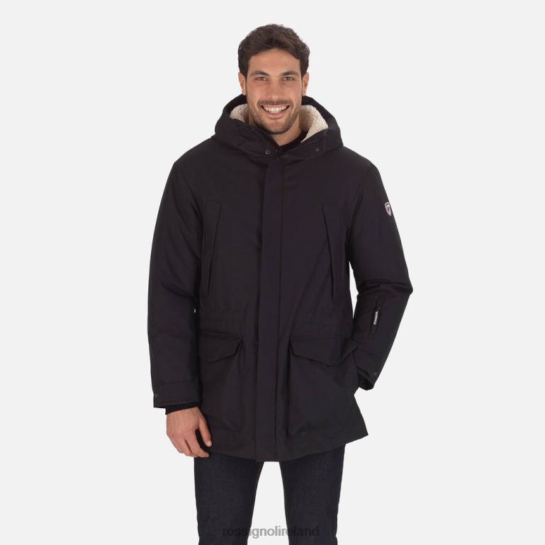 Rossignol Tops Men Parka Jacket Black 62R6R289