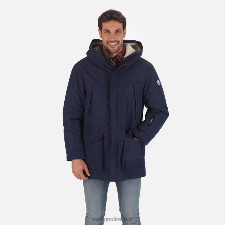 Rossignol Tops Men Parka Jacket Darknavy 62R6R524