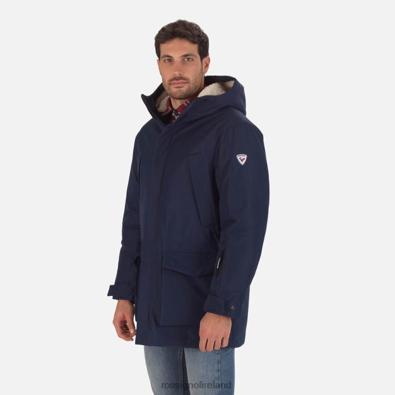 Rossignol Tops Men Parka Jacket Darknavy 62R6R524
