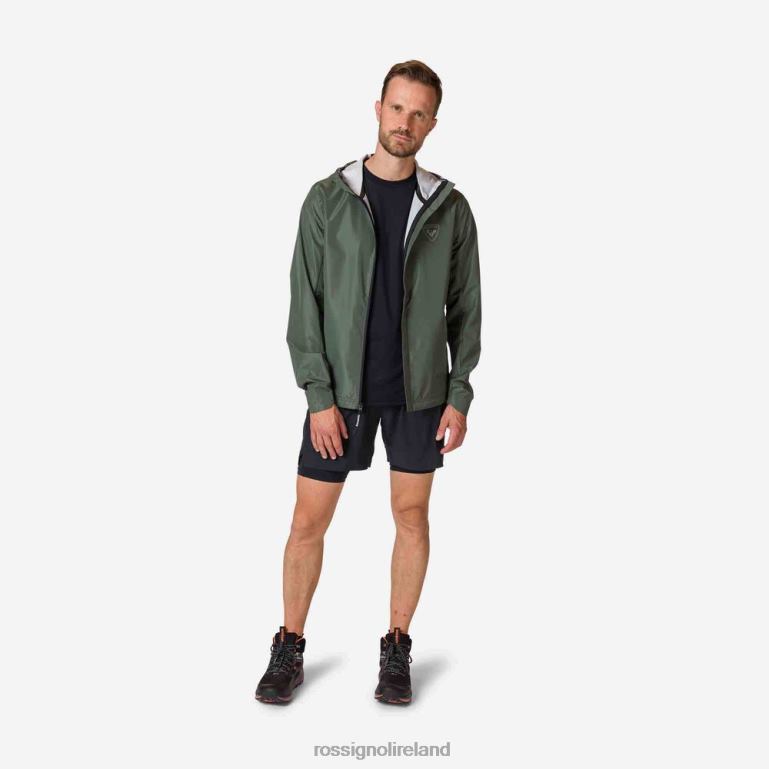 Rossignol Tops Men Active Rain Jacket Ebonygreen 62R6R187