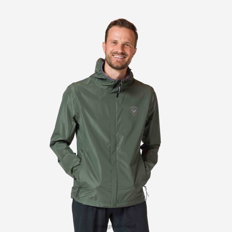 Rossignol Tops Men Active Rain Jacket Ebonygreen 62R6R187
