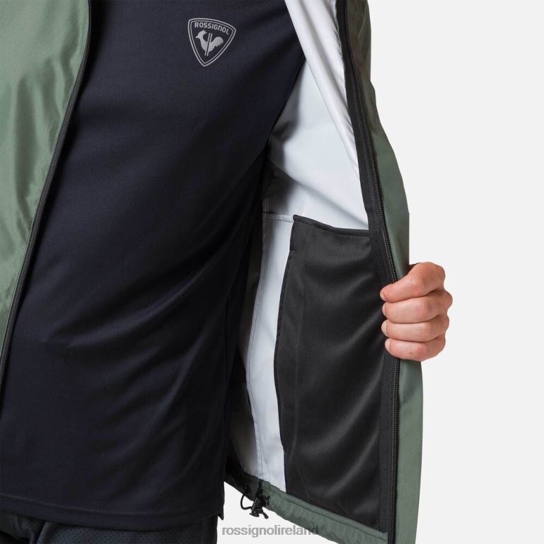 Rossignol Tops Men Active Rain Jacket Ebonygreen 62R6R187
