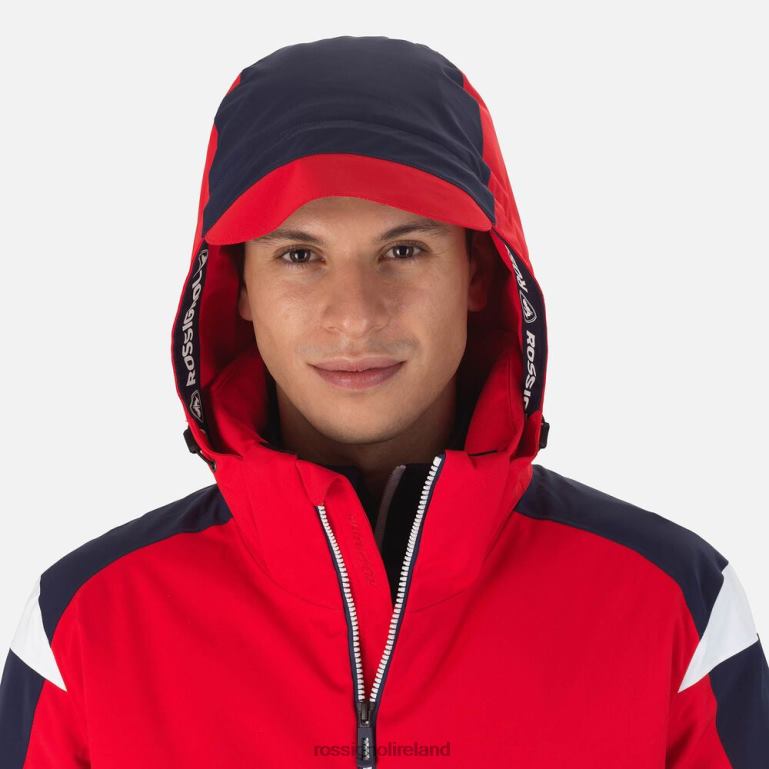 Rossignol Tops Men Aerial Ski Jacket Sportsred 62R6R678
