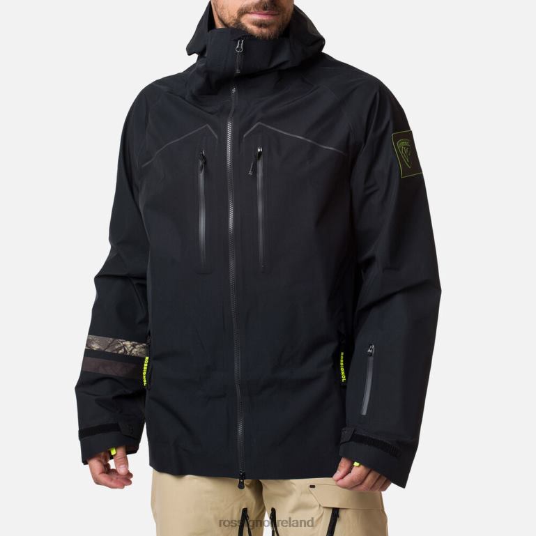 Rossignol Tops Men Atelier S Ride Free Ski/Snowboard Jacket Black 62R6R650