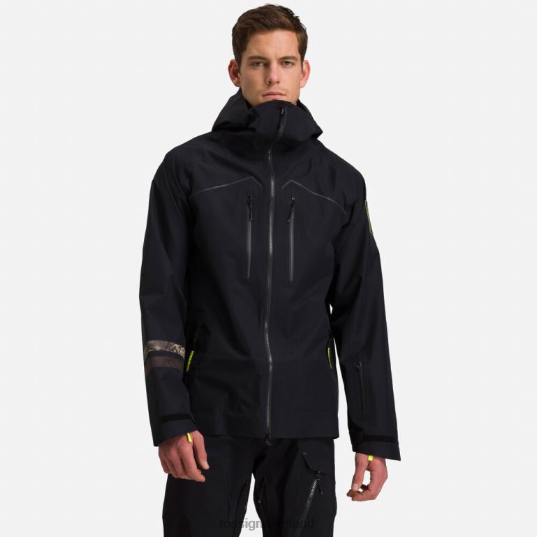 Rossignol Tops Men Atelier S Ride Free Ski/Snowboard Jacket Black 62R6R650