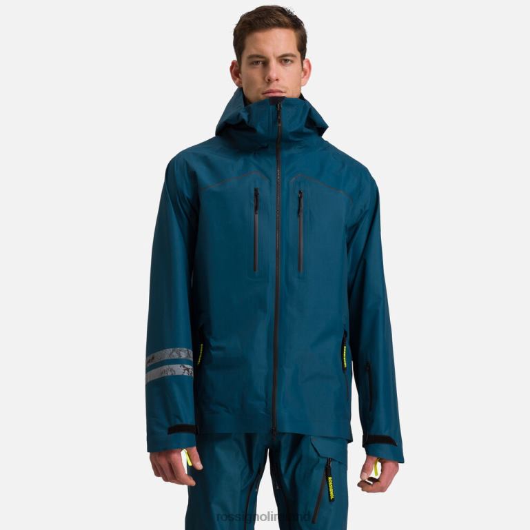 Rossignol Tops Men Atelier S Ride Free Ski/Snowboard Jacket Bluebird 62R6R542