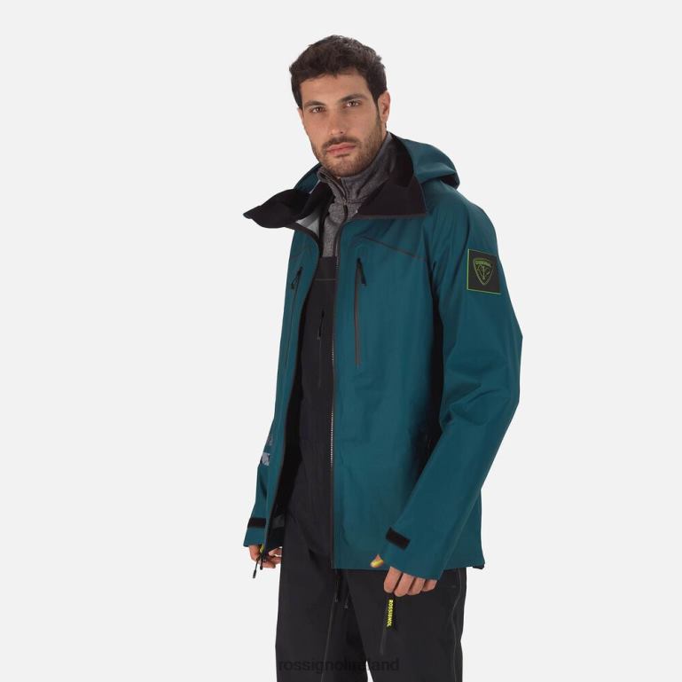 Rossignol Tops Men Atelier S Ride Free Ski/Snowboard Jacket Deepteal 62R6R572