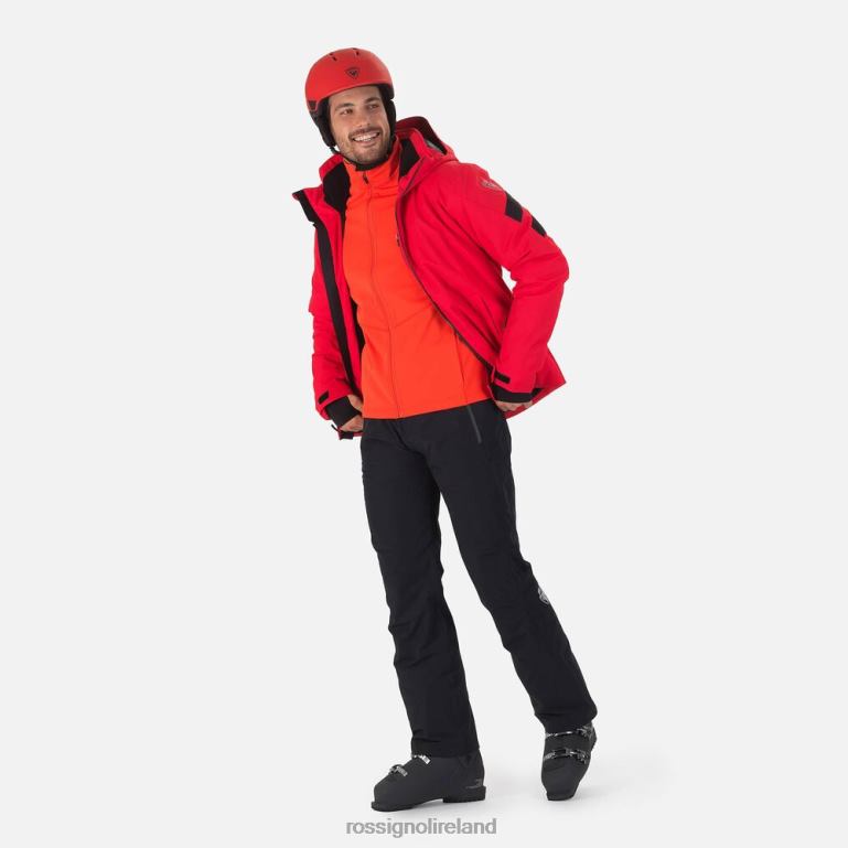 Rossignol Tops Men Controle Ski Jacket Sports Red 62R6R594
