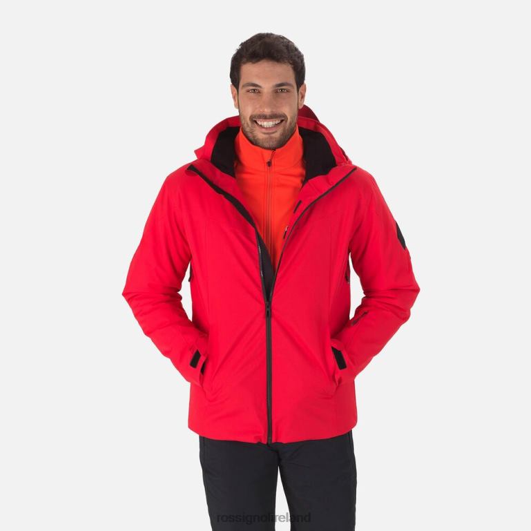 Rossignol Tops Men Controle Ski Jacket Sports Red 62R6R594