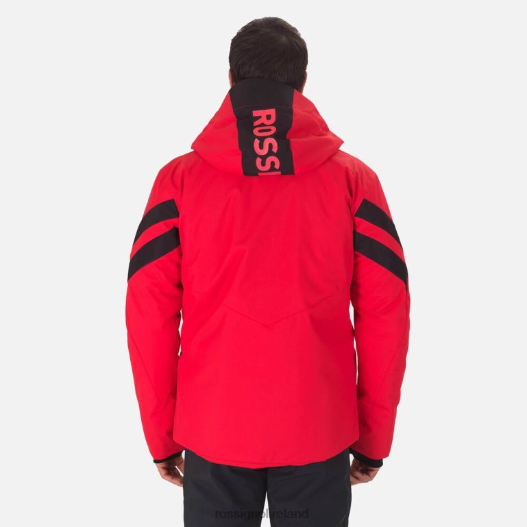 Rossignol Tops Men Controle Ski Jacket Sports Red 62R6R594