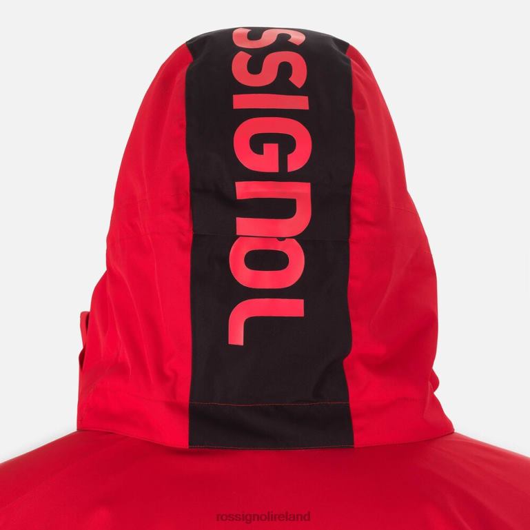Rossignol Tops Men Controle Ski Jacket Sports Red 62R6R594