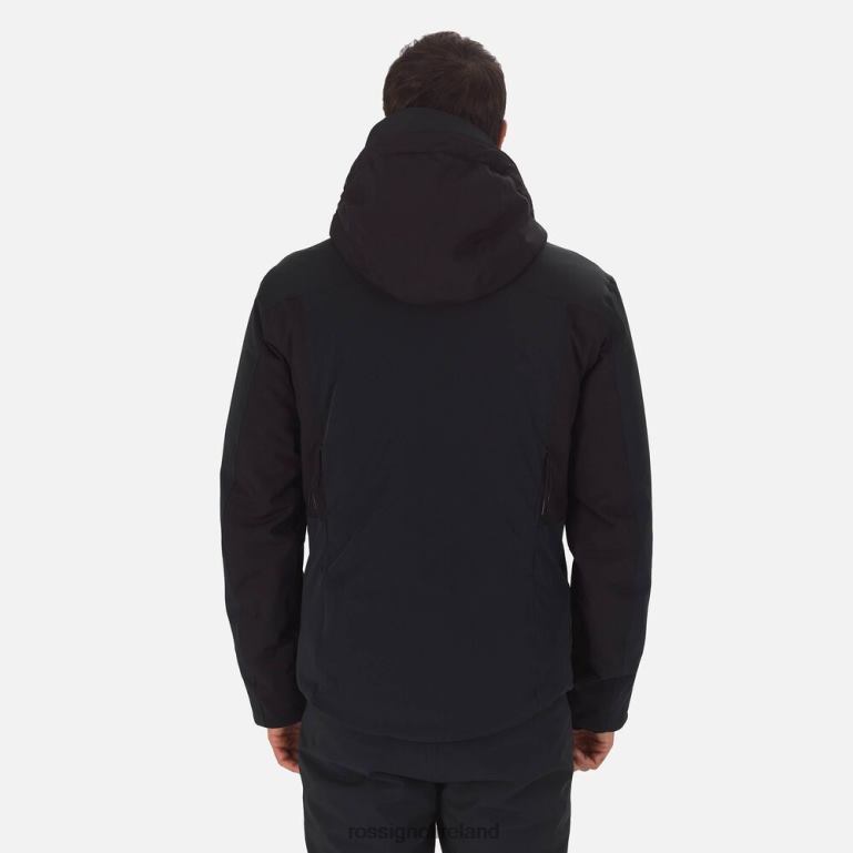 Rossignol Tops Men React Merino Ski Jacket Black 62R6R599