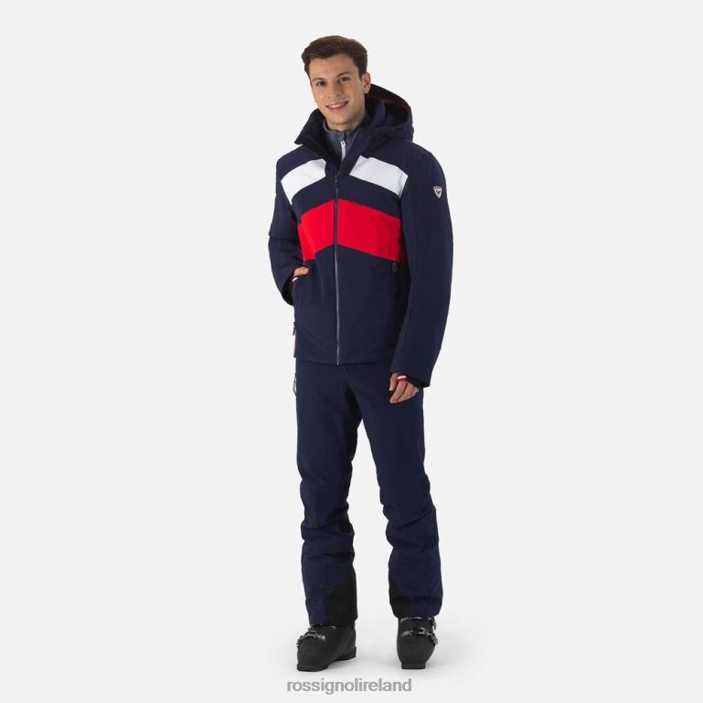 Rossignol Tops Men React Merino Ski Jacket Darknavy 62R6R181