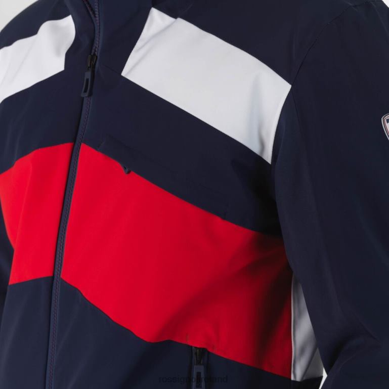 Rossignol Tops Men React Merino Ski Jacket Darknavy 62R6R181