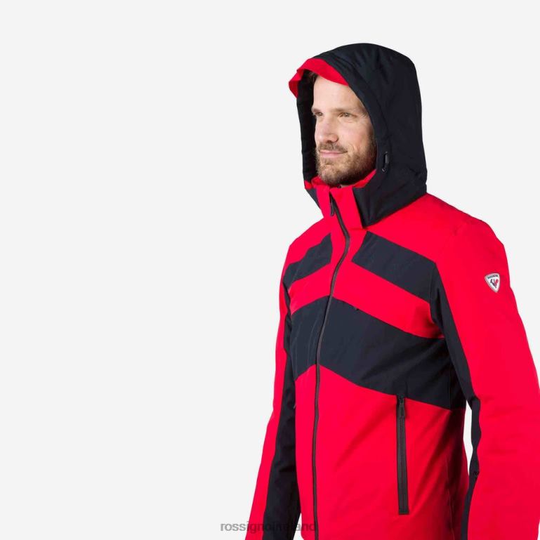 Rossignol Tops Men React Merino Ski Jacket Sportsred 62R6R592