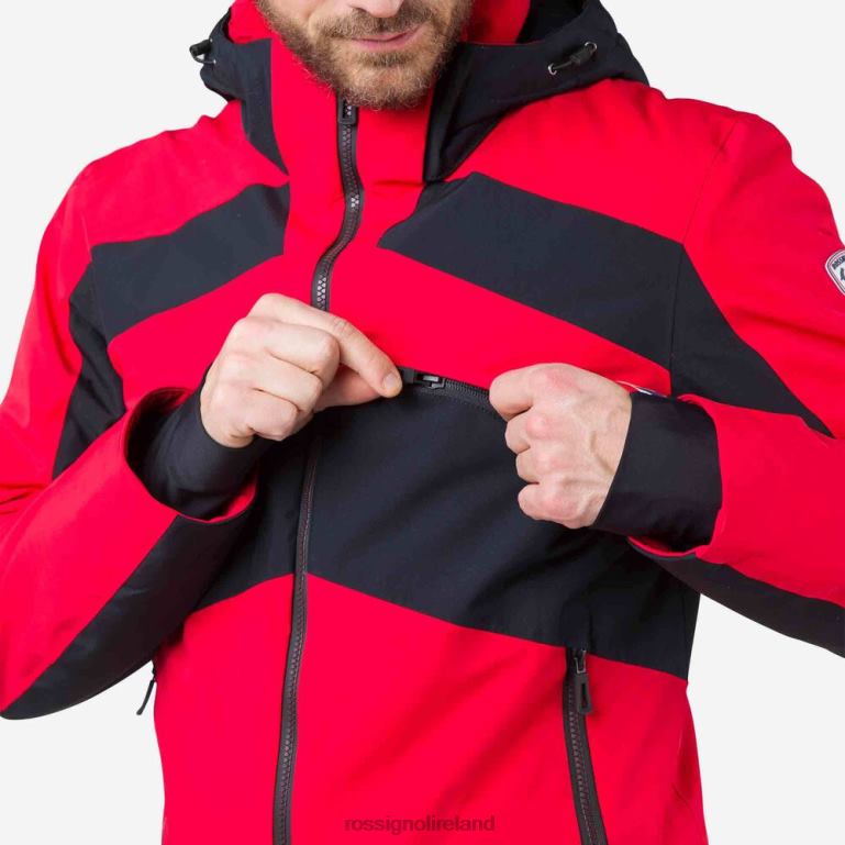 Rossignol Tops Men React Merino Ski Jacket Sportsred 62R6R592