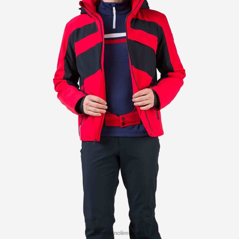 Rossignol Tops Men React Merino Ski Jacket Sportsred 62R6R592