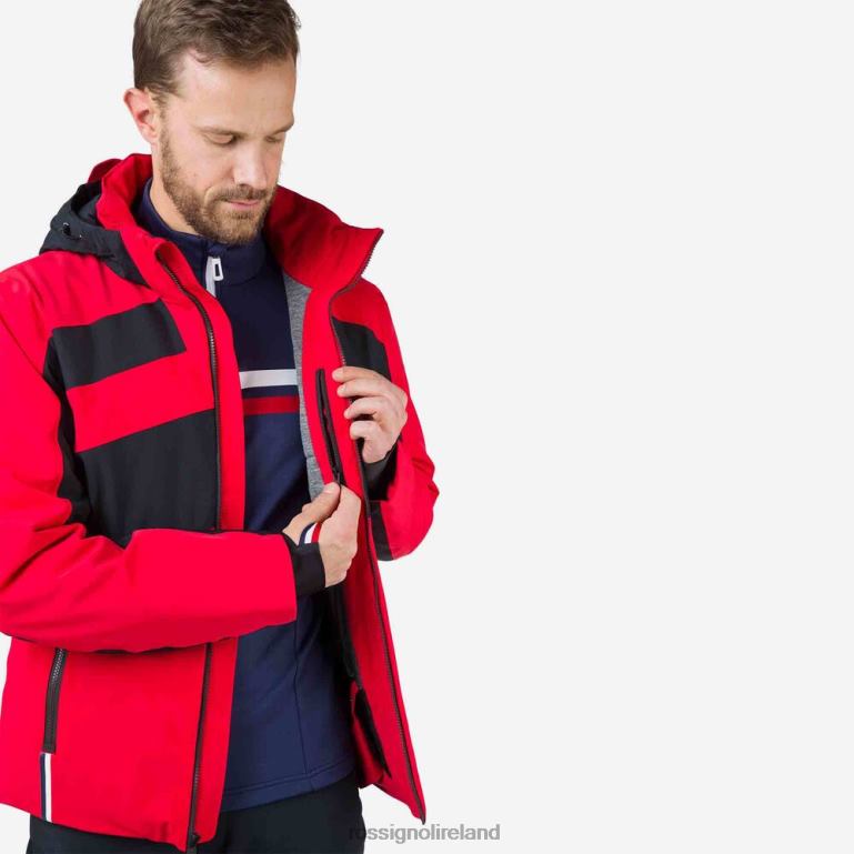 Rossignol Tops Men React Merino Ski Jacket Sportsred 62R6R592