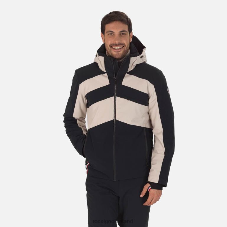 Rossignol Tops Men React Merino Ski Jacket Wilddove 62R6R461