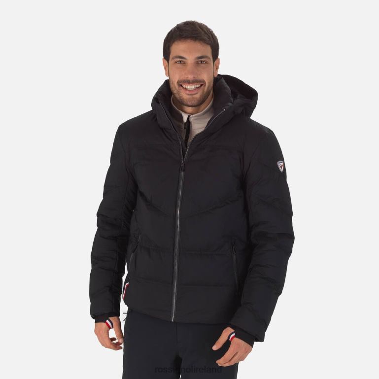 Rossignol Tops Men Signature Merino Down Ski Jacket Black 62R6R409