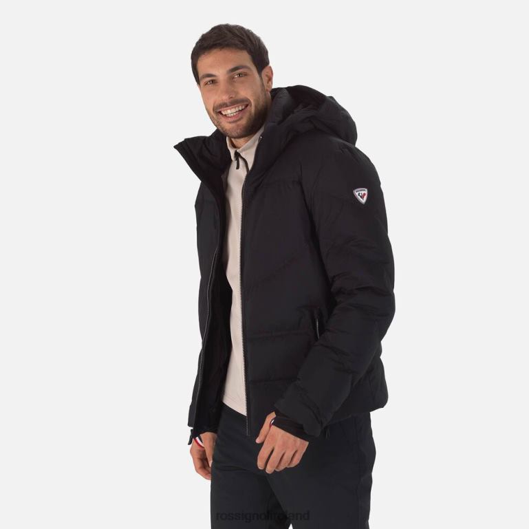 Rossignol Tops Men Signature Merino Down Ski Jacket Black 62R6R409