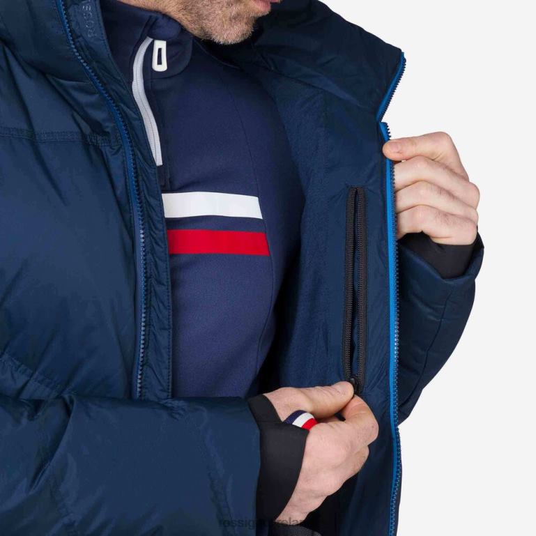 Rossignol Tops Men Signature Merino Down Ski Jacket Darknavy 62R6R611