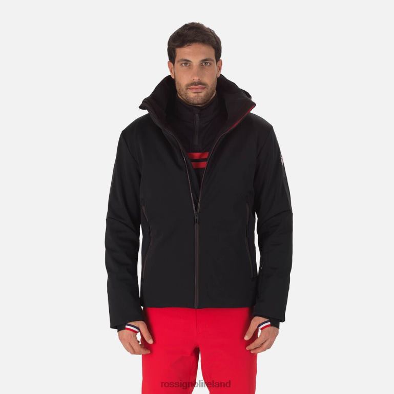 Rossignol Tops Men Softshell Flat Ski Jacket Black 62R6R636
