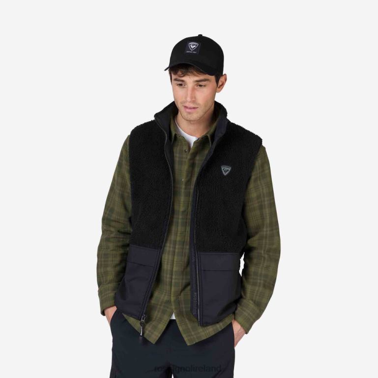 Rossignol Tops Men Fleece Vest Black 62R6R314