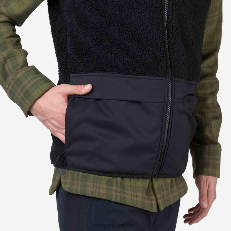 Rossignol Tops Men Fleece Vest Black 62R6R314