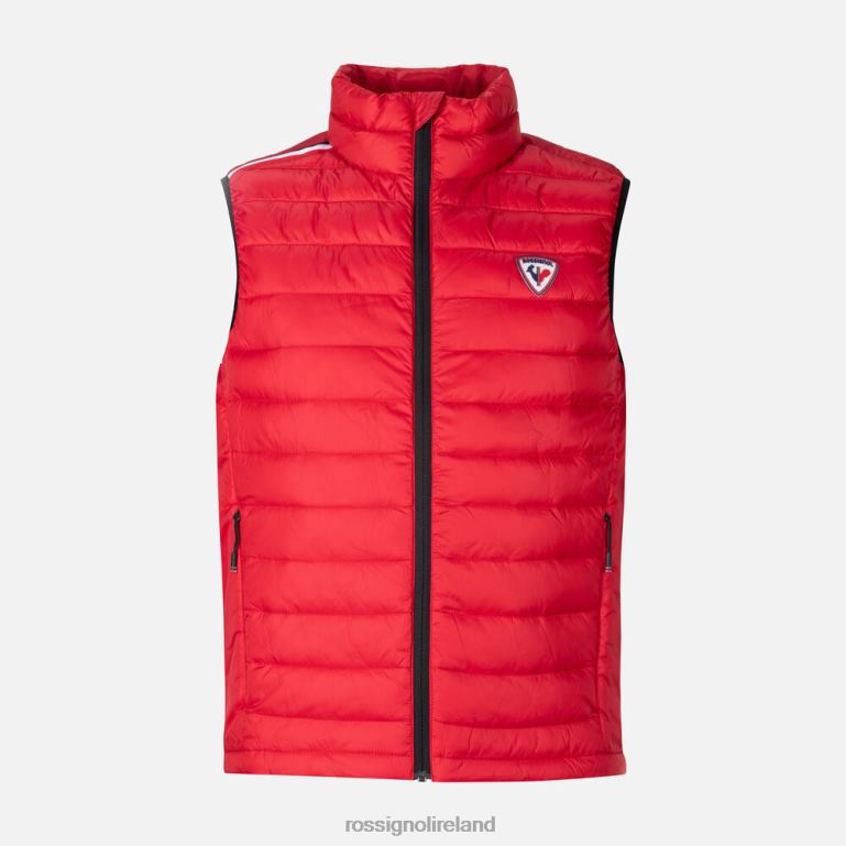 Rossignol Tops Men Insulated Vest 180Gr Carmin 62R6R500