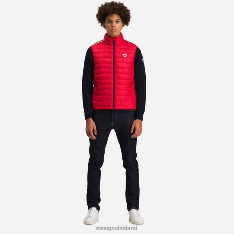 Rossignol Tops Men Insulated Vest 180Gr Carmin 62R6R500