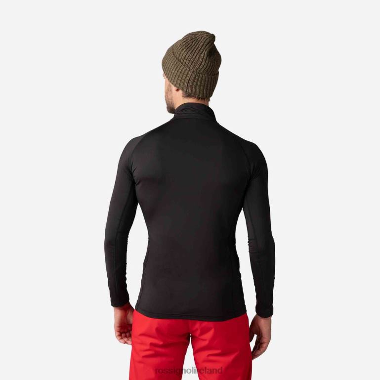 Rossignol Tops Men Classique Half-Zip Baselayer Top Black 62R6R347