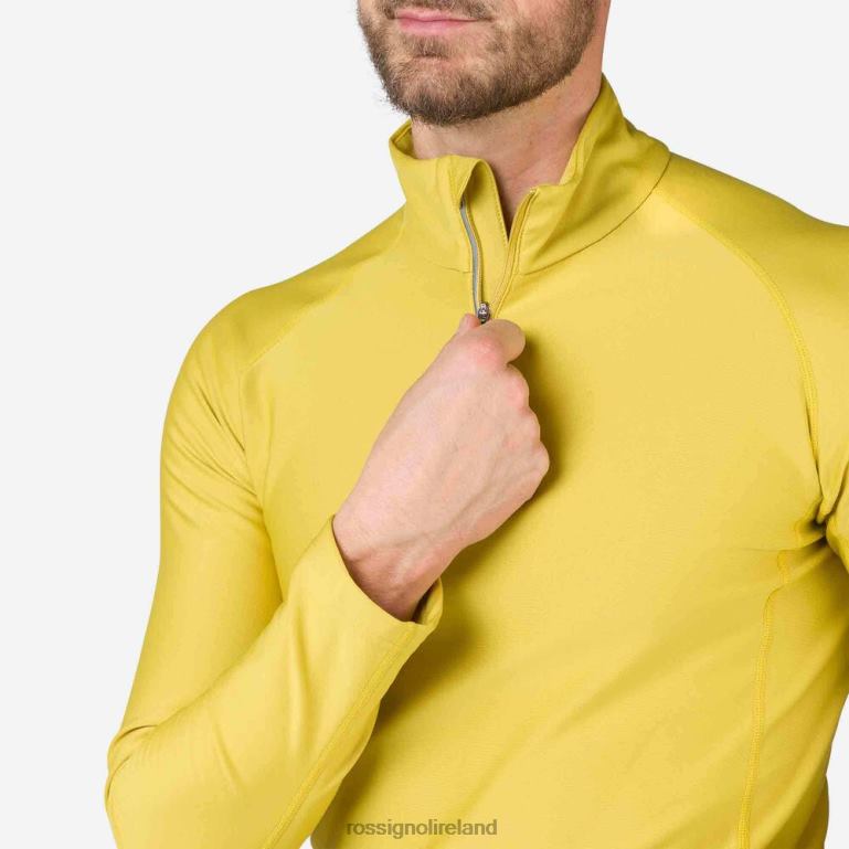 Rossignol Tops Men Classique Half-Zip Baselayer Top Cressgreen 62R6R595