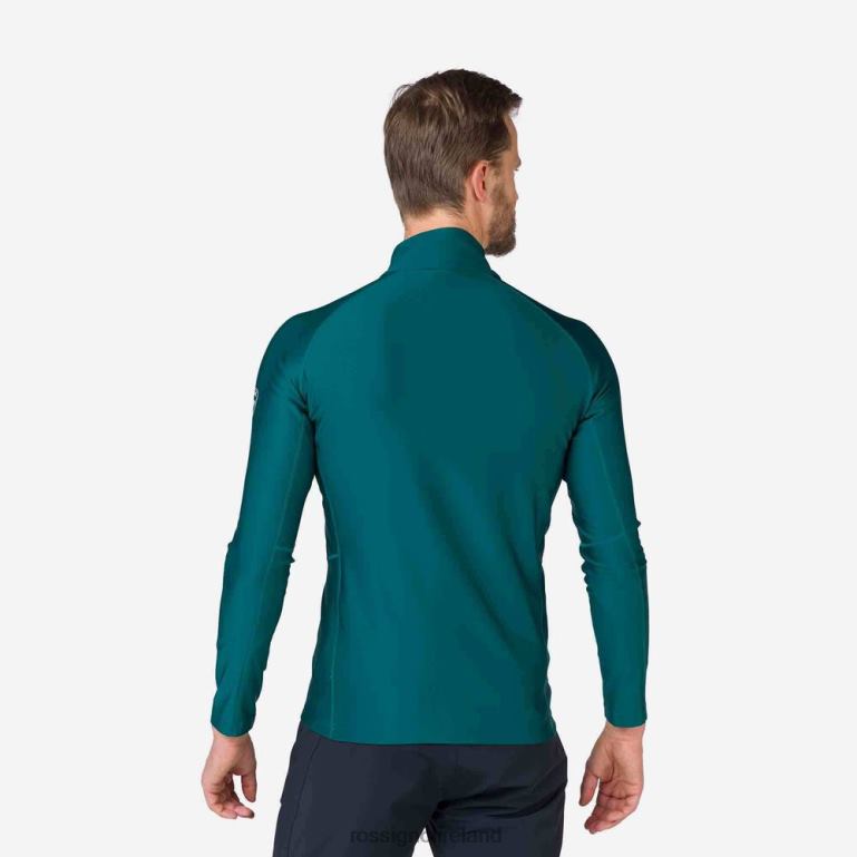 Rossignol Tops Men Classique Half-Zip Baselayer Top Deepteal 62R6R252