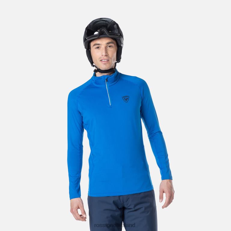 Rossignol Tops Men Classique Half-Zip Baselayer Top Lazuliblue 62R6R557