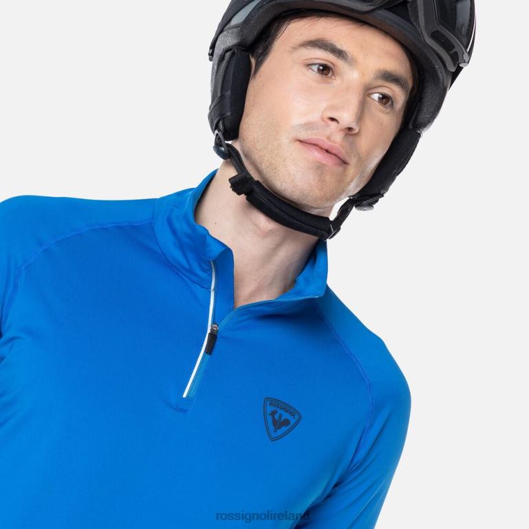 Rossignol Tops Men Classique Half-Zip Baselayer Top Lazuliblue 62R6R557