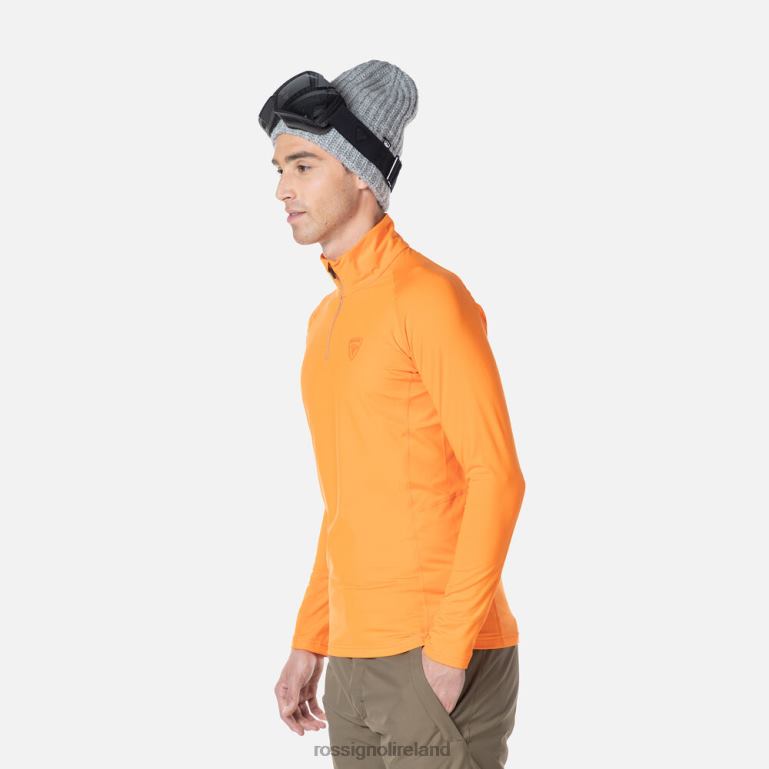 Rossignol Tops Men Classique Half-Zip Baselayer Top Signal 62R6R450