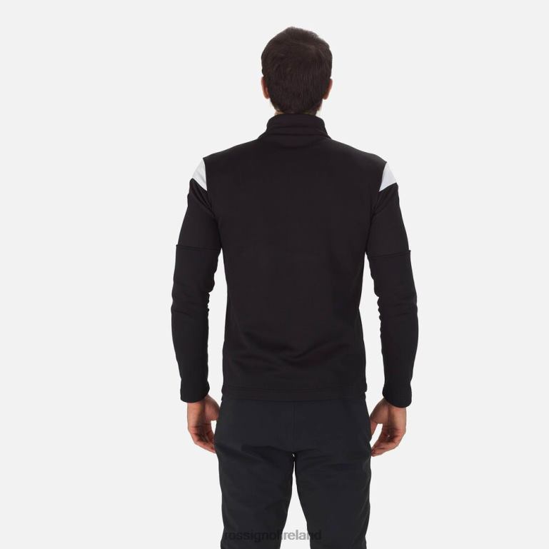 Rossignol Tops Men Aerial Full-Zip Midlayer Black 62R6R552