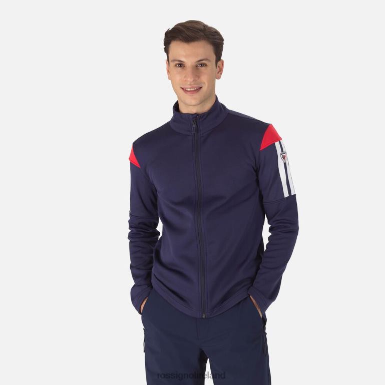 Rossignol Tops Men Aerial Full-Zip Midlayer Darknavy 62R6R581