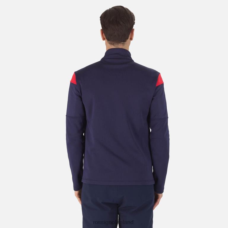 Rossignol Tops Men Aerial Full-Zip Midlayer Darknavy 62R6R581