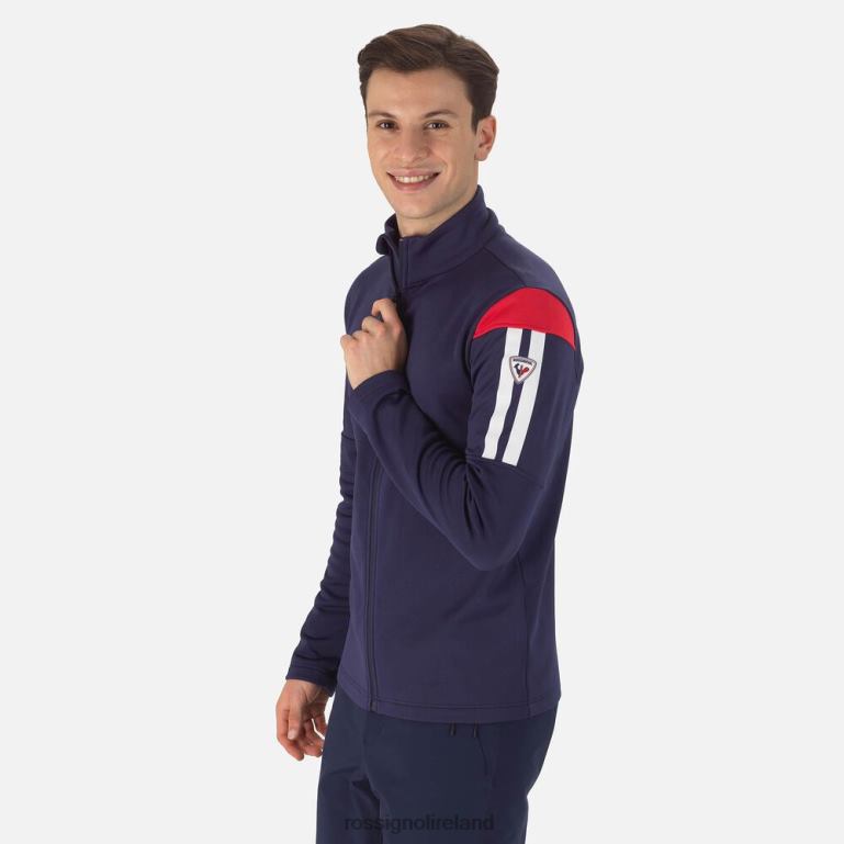 Rossignol Tops Men Aerial Full-Zip Midlayer Darknavy 62R6R581