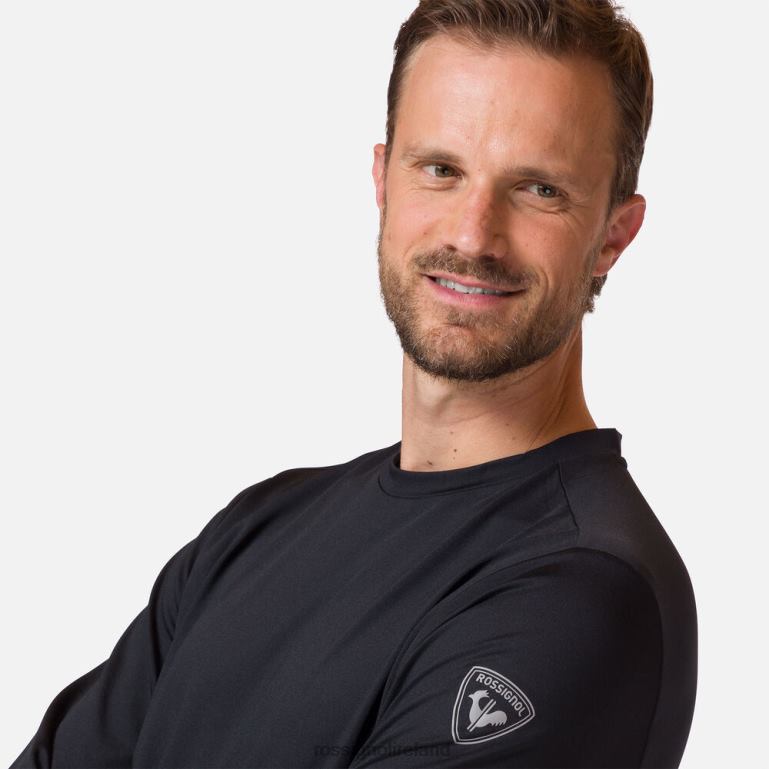 Rossignol Tops Men Lightweight Midlayer Black 62R6R401