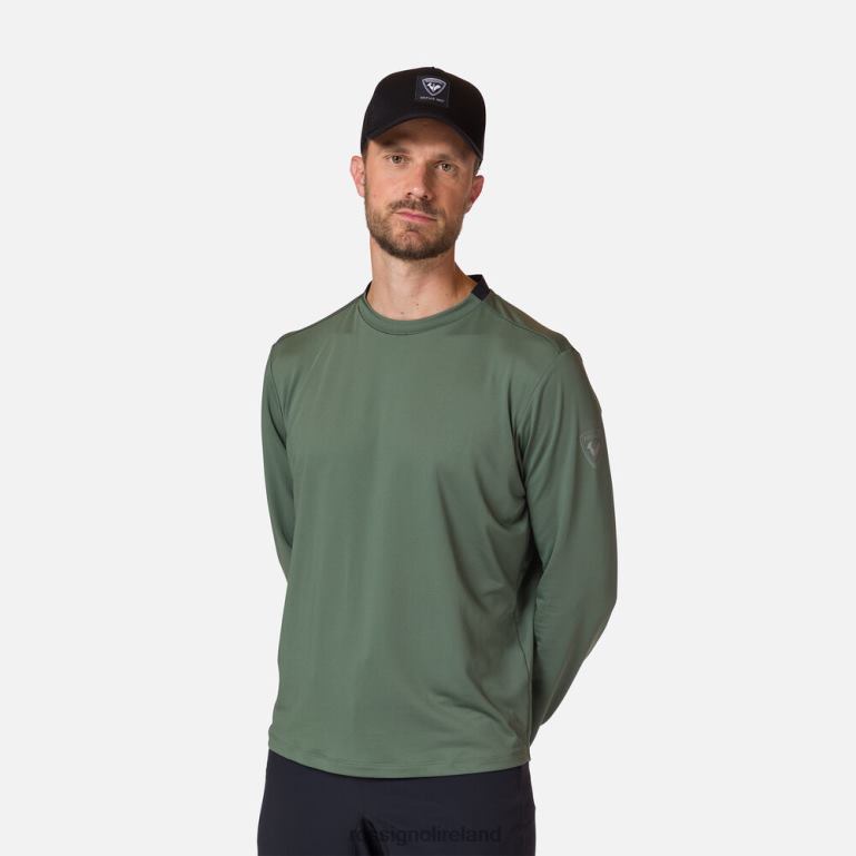 Rossignol Tops Men Lightweight Midlayer Ebony Green 62R6R404