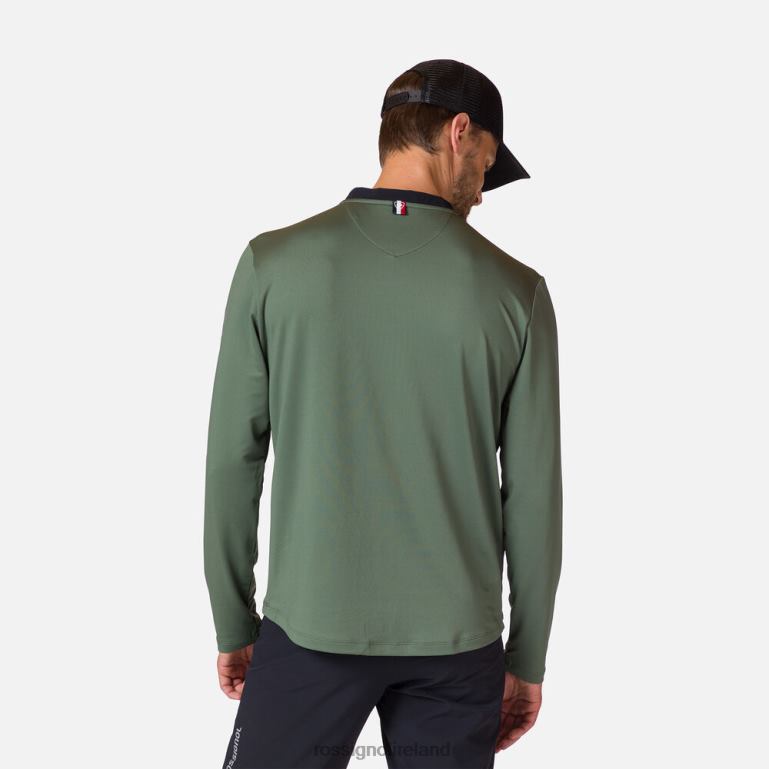 Rossignol Tops Men Lightweight Midlayer Ebony Green 62R6R404