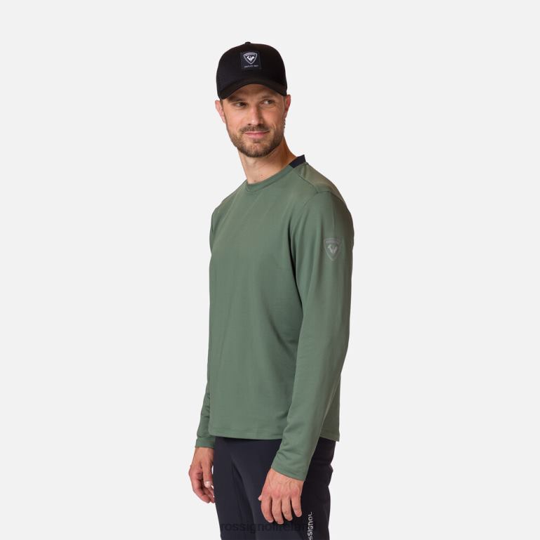 Rossignol Tops Men Lightweight Midlayer Ebony Green 62R6R404