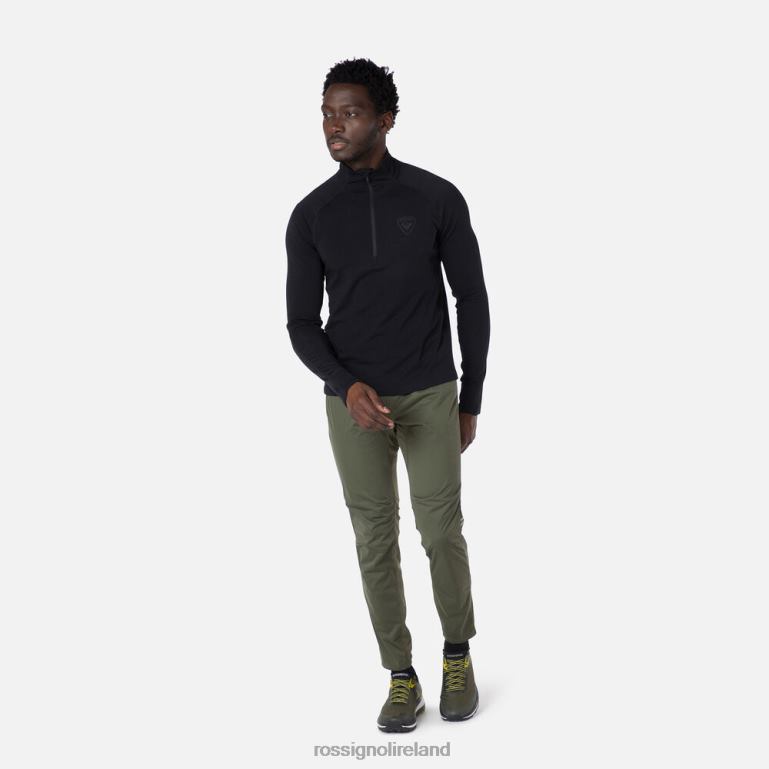 Rossignol Tops Men Skpr Half-Zip Midlayer Black 62R6R576